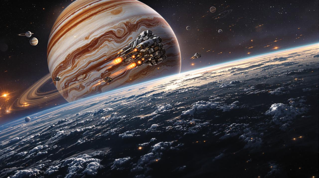 流浪地球2 - 科幻电影封面，导演郭帆，主演吴京 / 刘德华 / 李雪健